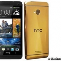 HTC One 金色出現。真的是 24K 純金！