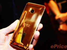 18K 金 HTC One　英國實機上手試玩