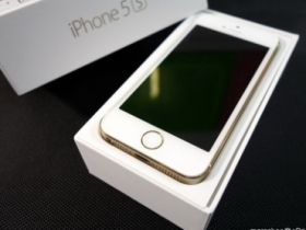 低調奢華 iPhone5s 金蘋果 台版閃耀開箱