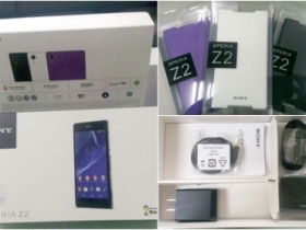 Sony Z2 台灣上市版開箱 + 贈品內容物一覽