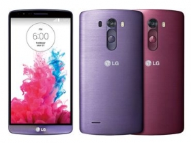 LG G3 推燻紫、烟紅魅力新色