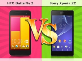 HTC Butterfly 2 vs. Sony Z2 誰是你的日系防水機皇？