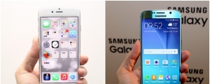 Samsung Galaxy S6 與 Apple iPhone 6 外觀比較