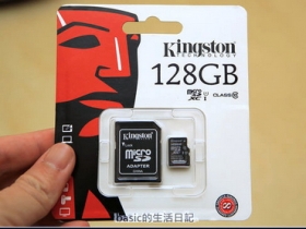  海量儲存--Kingston 128gb microsd 