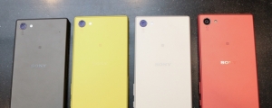 手機小鮮肉:Sony Z5 Compact 四色實機寫真