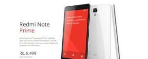 紅米 Note Prime 發表：小米第二款印度製智慧機