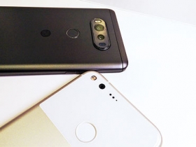 Google Pixel、LG V20、iPhone 7  Plus 夜拍比拚！