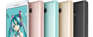 初音未來 x 紅米 Note 4X 限量套裝登場!