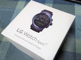 可插sim卡的智慧手錶LG Watch Sport簡易開箱分享