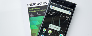 PERSKINN Xperia XZ Premium 軟邊滿版保護貼開箱試用