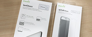 Moshi IonGlass 滿版、airfoil 清透保護貼開箱分享