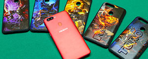 OPPO R11s 星幕屏紅 &amp; 傳說對決手機殼開箱