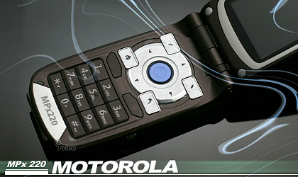 Motorola 智慧型手機　MPx220 掀起微軟風暴！  　