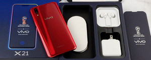 vivo X21「炫光紅」新色開箱:FIFA 世足官方指定手機!