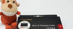 Pioneer Lightning 快速充電傳輸線 5V/2.4A