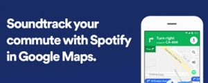 Spotify 攜手 Google Maps，讓使用者在導航過程也能輕易聽歌