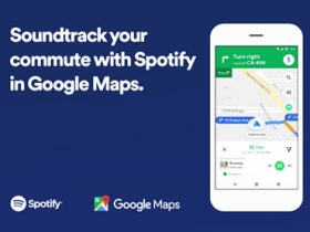 Spotify 攜手 Google Maps，讓使用者在導航過程也能輕易聽歌