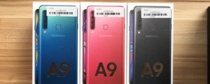 全球首發四主鏡頭手機 Samsung A9 (2018) 到貨！紅藍黑三色開賣 送超級自拍腳架