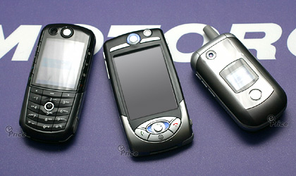 2005 年 20 支新機　Motorola 搶當手機大哥大