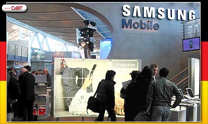 2005 漢諾威 CeBIT 展／ 三星七百萬畫素手機