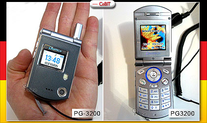 2005 漢諾威 CeBIT 展／Pantech 展露 GSM 實力