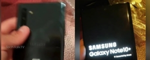 三星下半年旗艦真實型號為 Note 10+,實機諜照曝光
