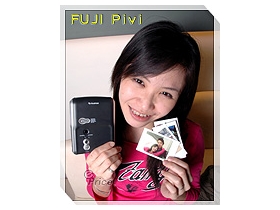 拍照手機好搭檔　最輕巧 FUJI Pivi 列印精靈