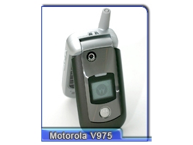科技、時尚 3G 雙模機　Motorola V975