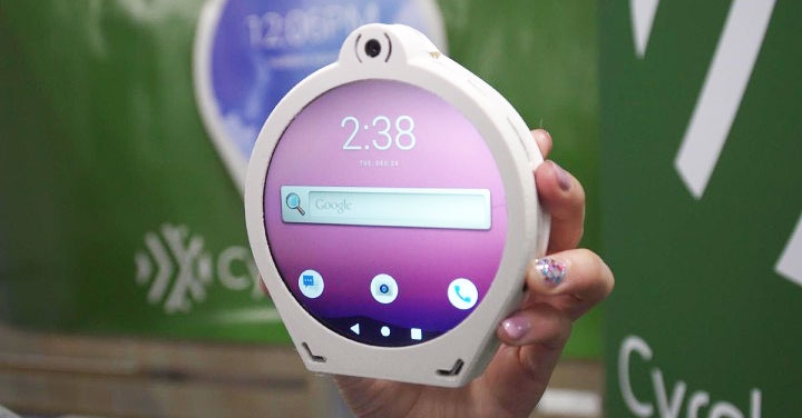 打破一成不變的手機造型!Cyrcle 圓形螢幕概念手機登場