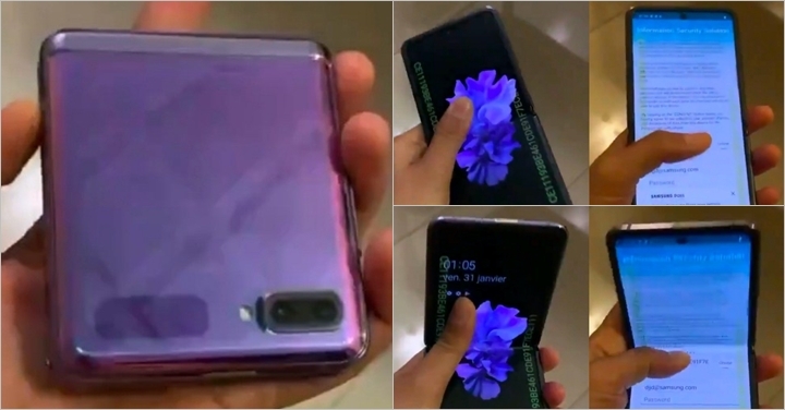 單手可開闔、確定有紫色,三星 Galaxy Z Flip 實機上手影片曝光!