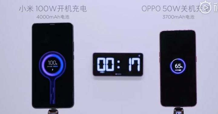 今年可望推出?小米 100W 超級快充已進入可量產的前期階段
