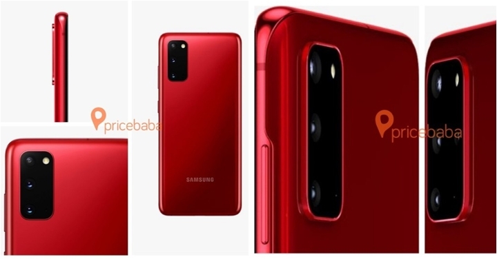 超搶眼視覺效果，三星 Galaxy S20 後續還將推紅色款式