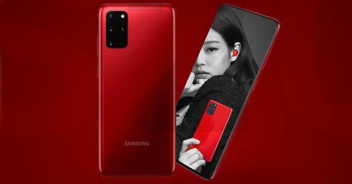 BLACKPINK 金智妮美艷代言,三星 Galaxy S20+ 新增 Aura Red 火紅新色