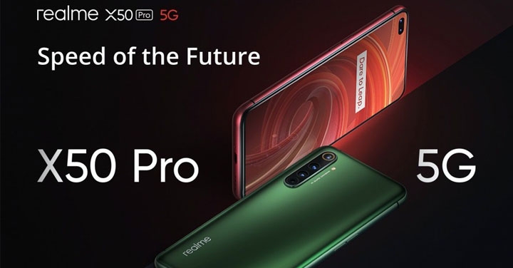 realme 首款旗艦處理器手機，X50 Pro 5G 將於 4 月率先進駐歐洲