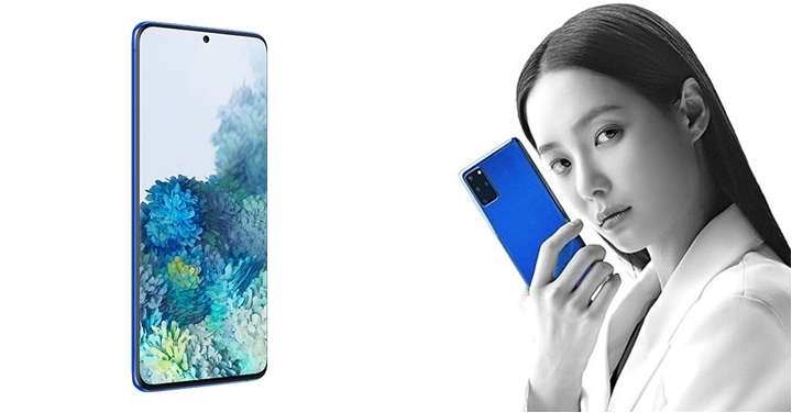 韓國限定的「Aura Blue」,三星 Galaxy S20+ 火速再添新色