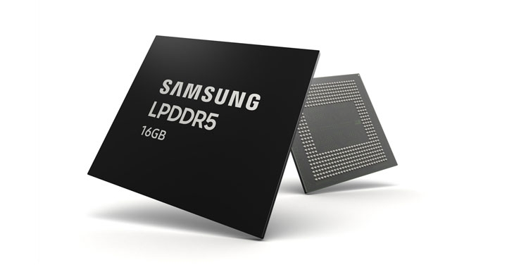 傳輸速度更快、功耗更低,三星開始量產 16GB LPDDR5 DRAM 晶片