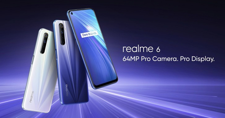 6400 萬畫素四鏡頭：realme 6、realme 6 Pro 發表