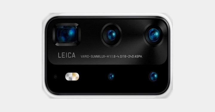 升級五鏡頭還新增色溫感應器,華為 P40 Pro 主相機規格外洩