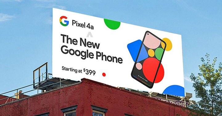 Google 廣告看板透漏 Pixel 4a 販售價格？