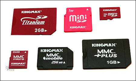 [Computex 2005] 微型記憶卡　規格大車拼