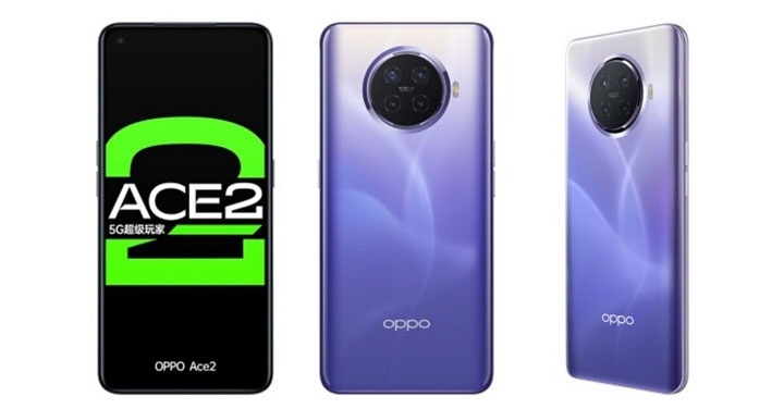 確定採用高通 S865，OPPO 公開 Ace 2 具體外觀設計