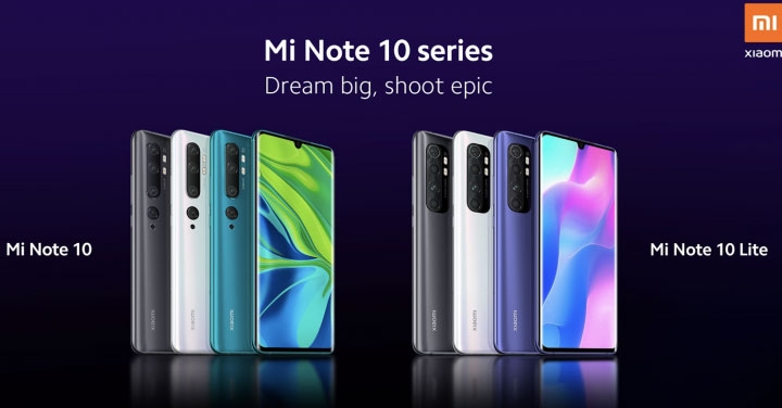 五鏡頭相機稍微降級,小米 Note 10 Lite 預計 4/30 在海外發表