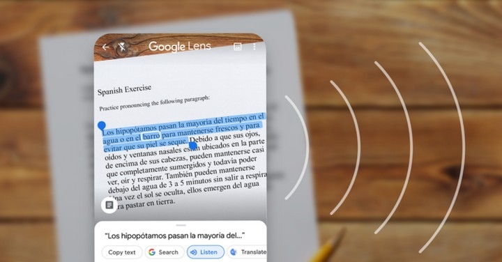 Google Lens 新功能,可拷貝手寫文字到電腦還可翻譯發音
