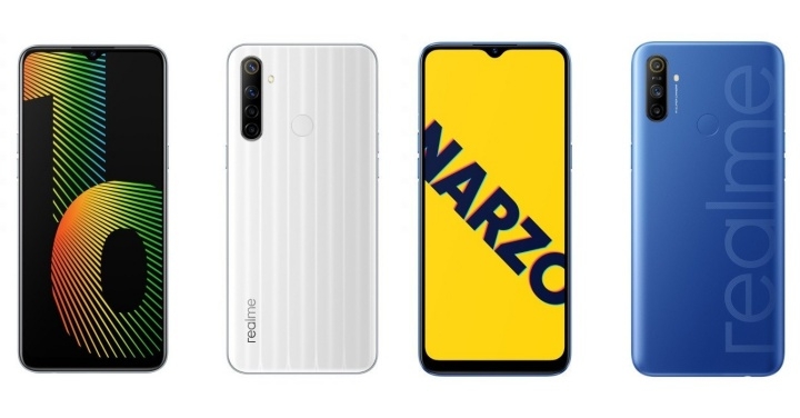 realme Narzo 10 / 10A 印度發表，均內建 5000 mAh 電池