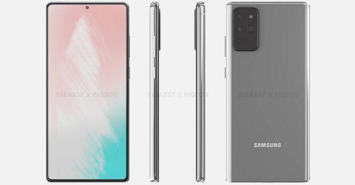 Note 20 的外觀是長這樣嗎？概念彩現圖現身網路