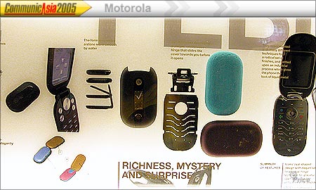 [2005 亞洲電信展] MOTO 超薄有型、動感音樂