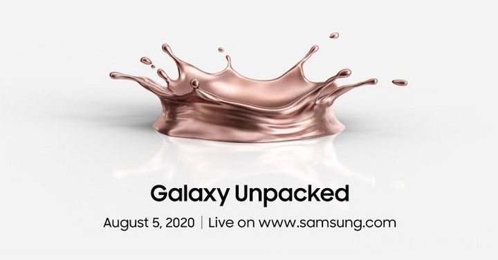 三星確認將於 8/5 以線上形式揭曉 Galaxy Note 20 系列