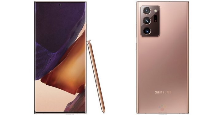 三星 Note 20 Ultra 完整規格與官方圖片資訊流出