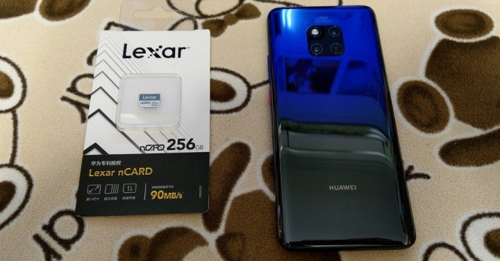 Lexar NM nCARD 256GB開箱體驗分享(華為手機升級擴充的好選擇)