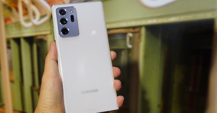 Samsung Galaxy Note 20 台灣發表會場 手機超光速試玩 